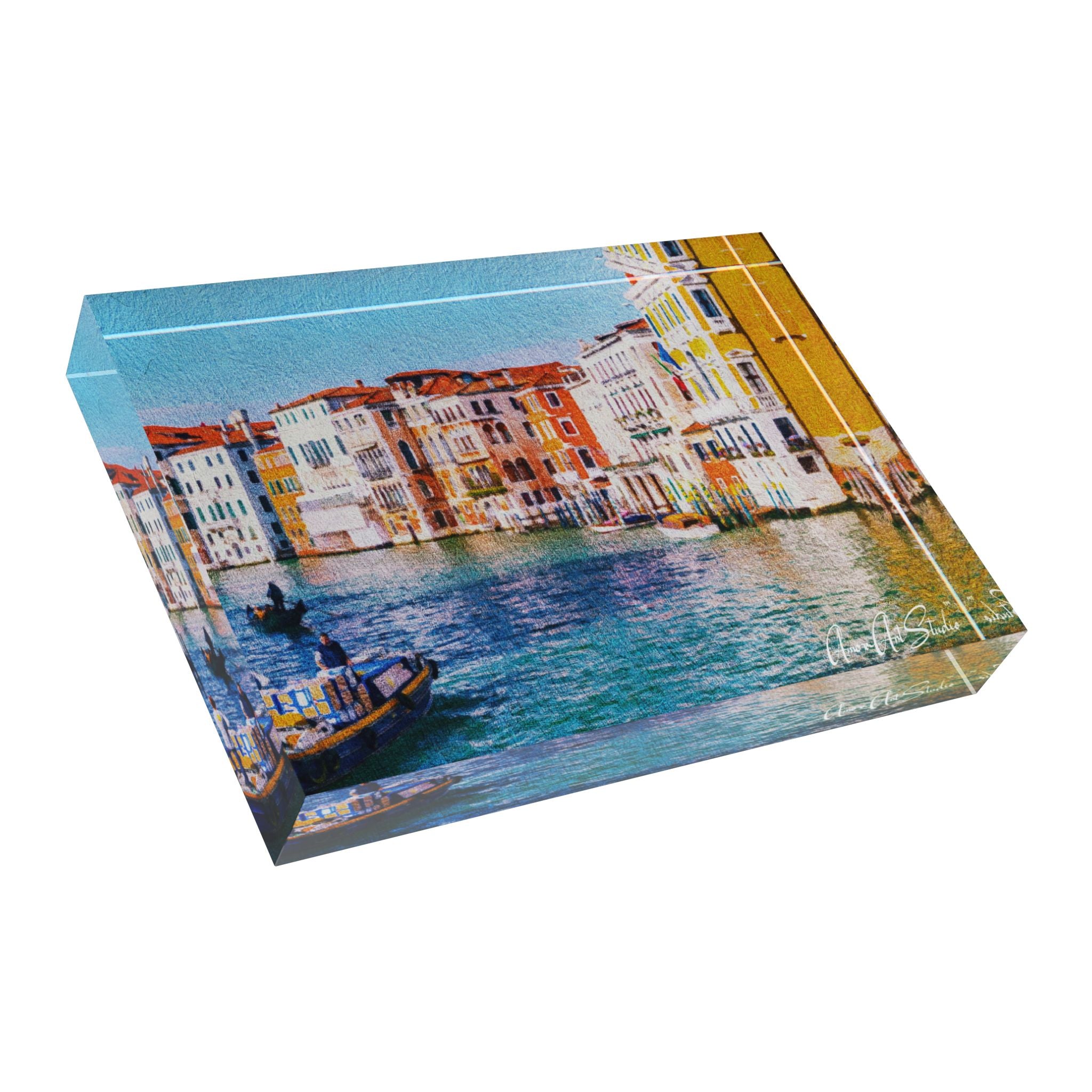 Landscape Crystal Portrait Block