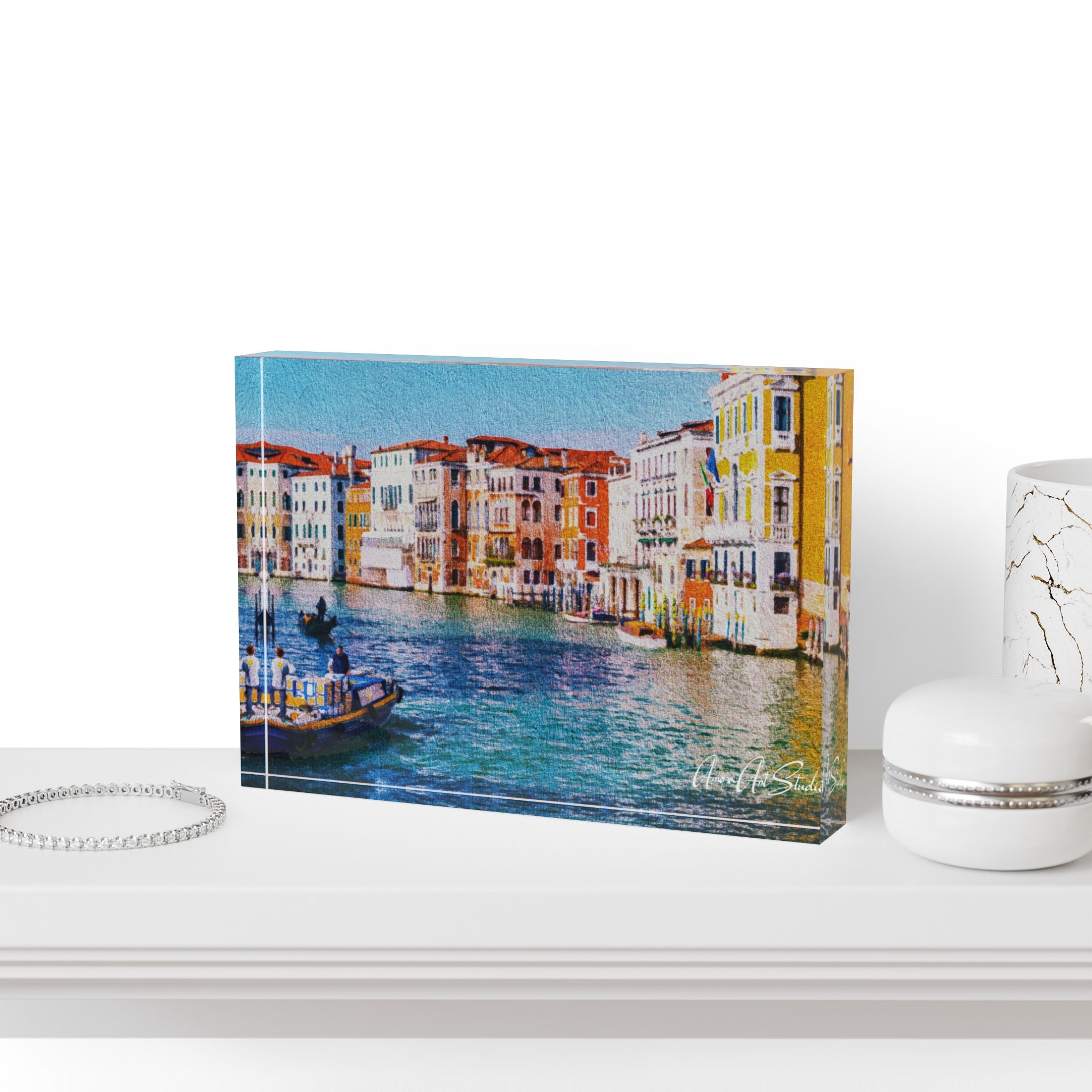 Landscape Crystal Portrait Block