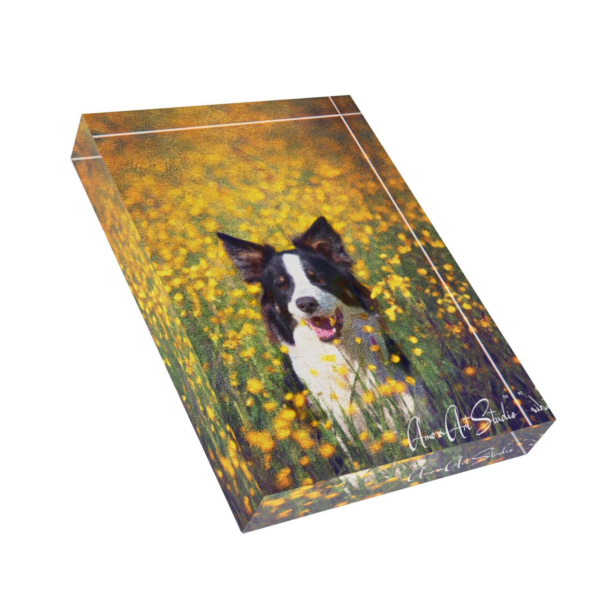 Pet Crystal Portrait Block
