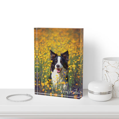 Pet Crystal Portrait Block