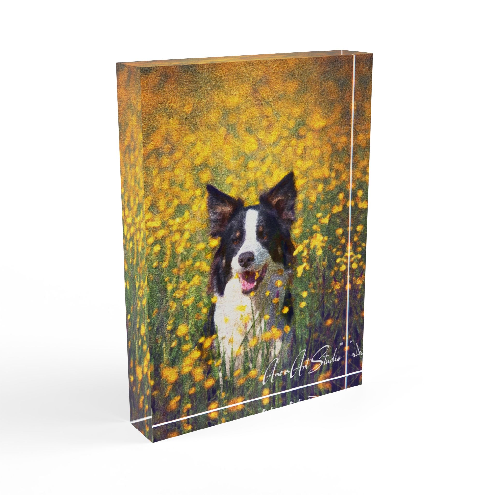 Pet Crystal Portrait Block