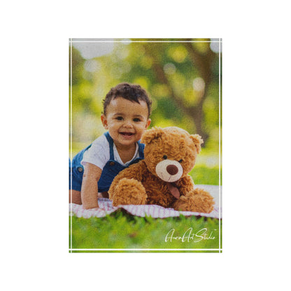 Baby Crystal Portrait Block