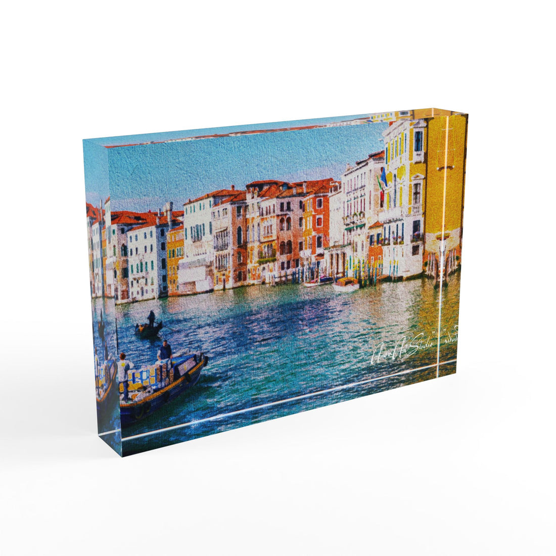 Landscape Crystal Portrait Block