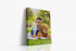 Custom baby portrait photo transformed into oil painting style canvas print nursery wall art