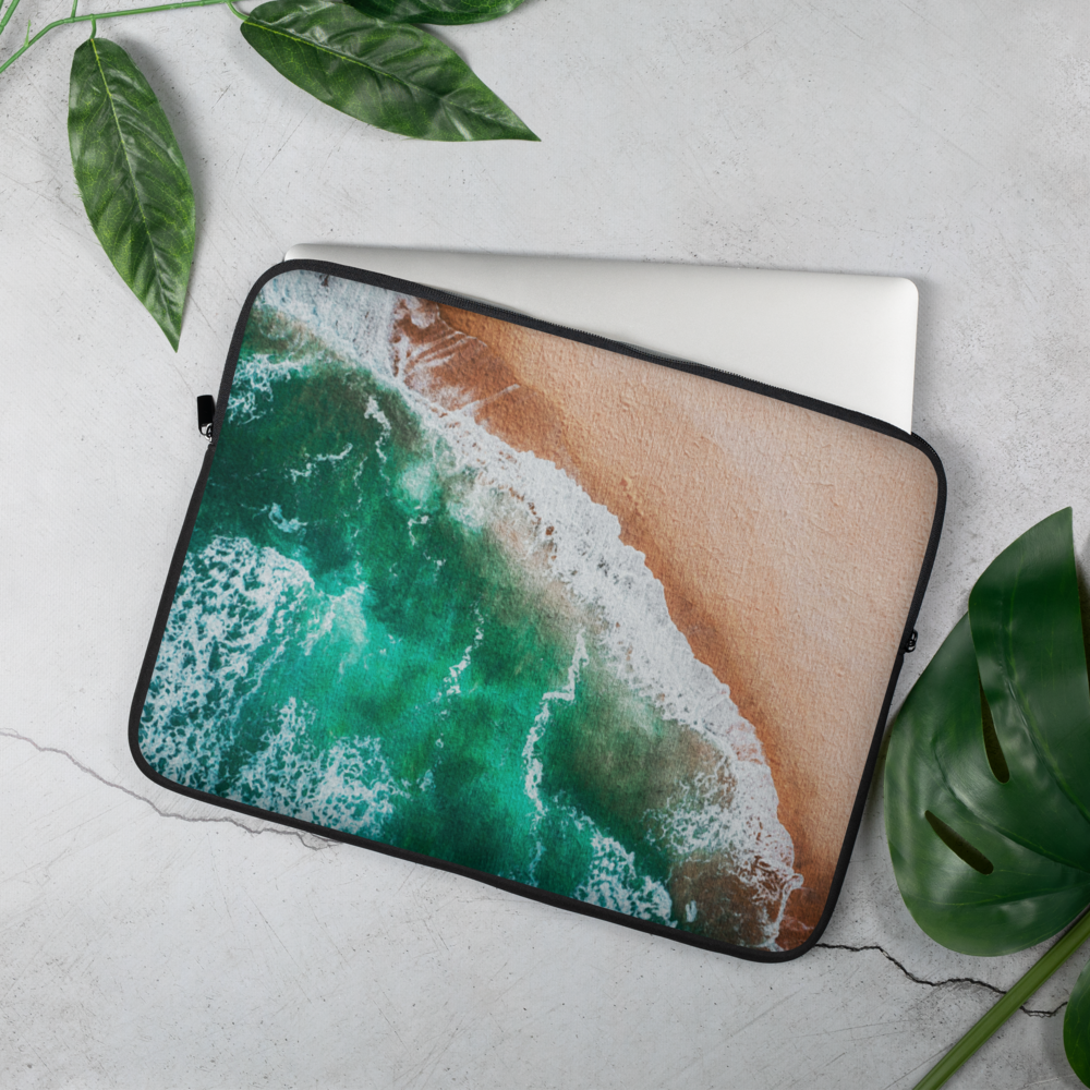 Coastal Art Laptop Sleeve - 15 inch